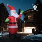 Preview: Aufblasbarer Weihnachtsmann LED IP20 600 cm XXL  
