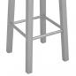 Preview: 3-tlg. Bar-Set Holz und Stahl Schwarz