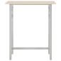 Preview: 3-tlg. Bar-Set Holz und Stahl