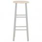 Preview: 3-tlg. Bar-Set Holz und Stahl