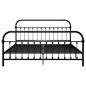 Preview: Bettgestell Schwarz Metall 180×200 cm