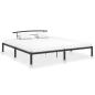 Preview: Bettgestell Schwarz Metall 180x200 cm