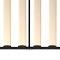 Preview: Tagesbett-Rahmen Schwarz Metall 90×200 cm 