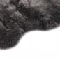 Preview: Teppich Schafspelz 60x180 cm Hellgrau