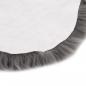 Preview: Teppich Schafspelz 60x180 cm Hellgrau