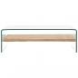 Preview: Couchtisch Transparent 98×45×31 cm Hartglas