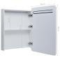 Preview: LED-Spiegelschrank 60x11x80 cm