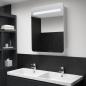 Preview: LED-Spiegelschrank 68x9x80 cm