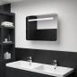 Preview: LED-Spiegelschrank 80x9,5x55 cm  