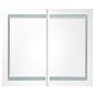 Preview: LED-Spiegelschrank 80x12,2x68 cm