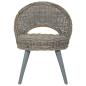Preview: Sessel Kubu-Rattan Grau