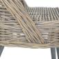 Preview: Sessel Kubu-Rattan Grau