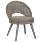 Preview: Sessel Kubu-Rattan Grau