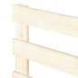 Preview: Palettenbett Massivholz Kiefer 120×200 cm