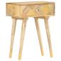 Preview: Nachttisch 43×30×58 cm Massivholz Mango 