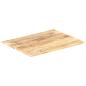Preview: Tischplatte Massivholz Mango 15-16 mm 90x60 cm