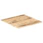 Preview: Tischplatte Massivholz Mango 15-16 mm 80x80 cm