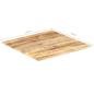 Preview: Tischplatte Massivholz Mango 15-16 mm 80x80 cm