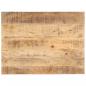 Preview: Tischplatte Massivholz Mango 25-27 mm 70x60 cm