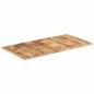 Preview: Tischplatte Massivholz Mango 25-27 mm 120x60 cm