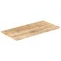 Preview: Tischplatte Massivholz Mango 25-27 mm 120x60 cm