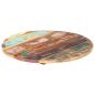 Preview: Tischplatte Rund 80 cm 25-27 mm Altholz Massiv