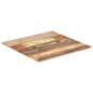Preview: Tischplatte Quadratisch 60x60 cm 15-16 mm Altholz Massiv