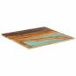 Preview: Tischplatte Quadratisch 70x70 cm 15-16 mm Altholz Massiv