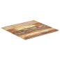 Preview: Tischplatte Quadratisch 70x70 cm 15-16 mm Altholz Massiv