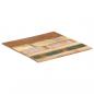 Preview: Tischplatte Quadratisch 80x80 cm 15-16 mm Altholz Massiv