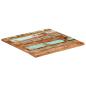 Preview: Tischplatte Quadratisch 60x60 cm 25-27 mm Altholz Massiv