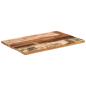 Preview: Tischplatte Rechteckig 60x90 cm 25-27 mm Altholz Massiv