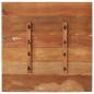 Preview: Tischplatte Quadratisch 70x70 cm 25-27 mm Altholz Massiv