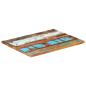 Preview: Tischplatte Rechteckig 70x80 cm 25-27 mm Altholz Massiv