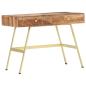 Preview: Schreibtisch mit Schubladen 100x55x75 cm Massivholz Palisander
