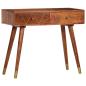 Preview: Konsolentisch 90×35×76 cm Massivholz Akazie