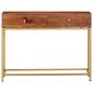 Preview: Konsolentisch 100×35×76 cm Massivholz Akazie