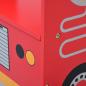 Preview: 3-tlg. Kinder-Sitzgruppe Feuerwehrauto-Design Holz