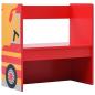 Preview: 3-tlg. Kinder-Sitzgruppe Feuerwehrauto-Design Holz