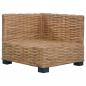 Preview: Ecksofa mit Kissen Natürliches Rattan