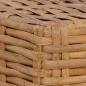 Preview: Fußhocker mit Kissen Natürliches Rattan
