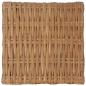 Preview: Couchtisch 47x47x28 cm Rattan Natur