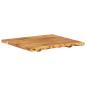 Preview: Badezimmer-Waschtischplatte Massivholz Akazie 58x52x2,5 cm