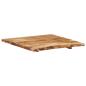 Preview: Badezimmer-Waschtischplatte Massivholz Akazie 58x52x2,5 cm