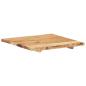 Preview: Badezimmer-Waschtischplatte Massivholz Akazie 58x52x2,5 cm