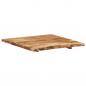 Preview: Badezimmer-Waschtischplatte Massivholz Akazie 58x52x2,5 cm