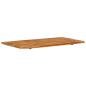 Preview: Badezimmer-Waschtischplatte Massivholz Akazie 100x52x2,5 cm
