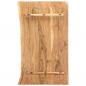 Preview: Badezimmer-Waschtischplatte Massivholz Akazie 100x52x3,8 cm
