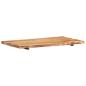 Preview: Badezimmer-Waschtischplatte Massivholz Akazie 100x52x3,8 cm