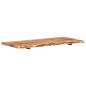 Preview: Badezimmer-Waschtischplatte Massivholz Akazie 114x52x4 cm